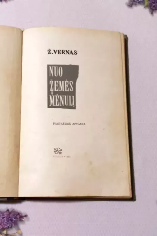 Nuo žemės į mėnulį - Ž. Vernas, knyga 3