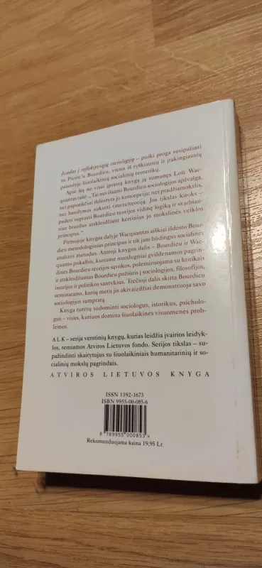 Įvadas į refleksyviąją sociologiją - Pierre Bourdieu, knyga 3
