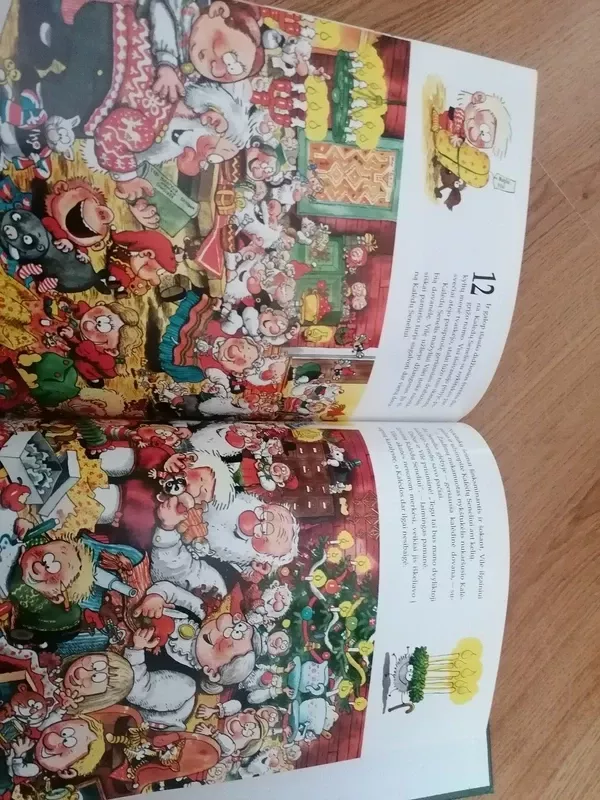 12 dovanų Kalėdų Seneliui - Mauri Kunnas, knyga 6