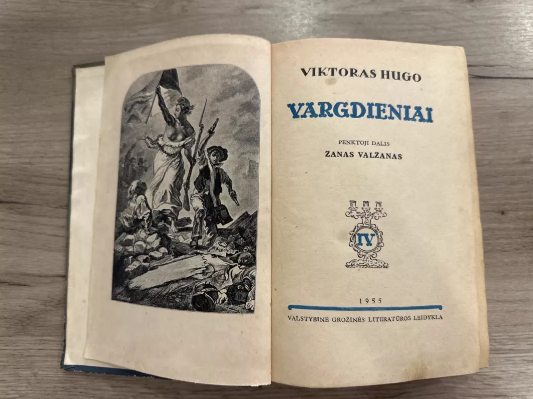 Vargdieniai (IV tomas) - Viktoras Hugo, knyga 4