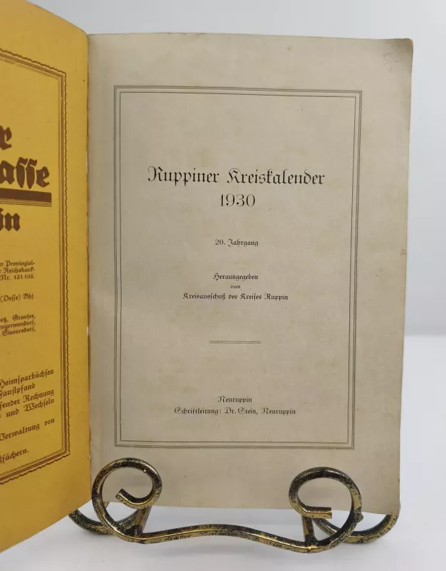 Ruppiner Rreiskalender 1930m. - Aautorių kolektyvas, knyga 3
