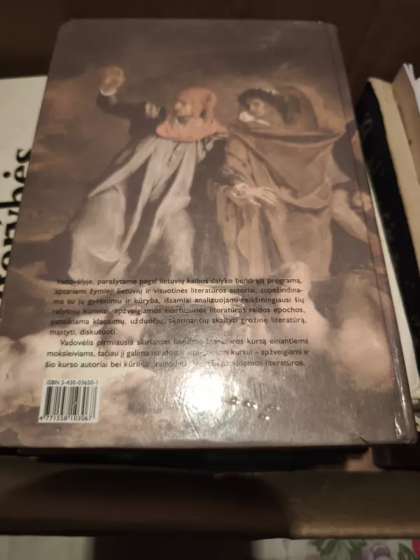 LITERATŪRA XI- XII KLASEI PIRMOJI KNYGA - Viktorija Daujotytė ir kiti, knyga 3