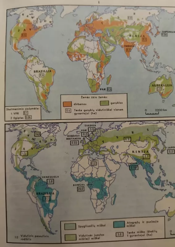 Pasaulio ekonominė ir socialinė geografija 10 kl. I knyga - V. Maksakovskis, knyga 5