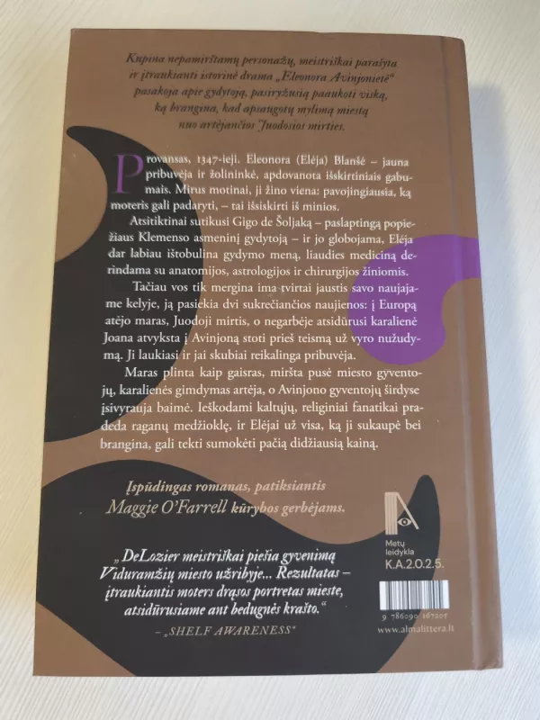 Eleonora Avinjonietė - Elizabeth DeLozier, knyga 3