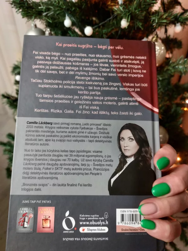 BRONZINĖS SVAJOS - Camilla Läckberg, knyga 3