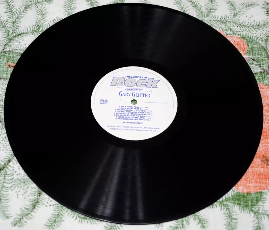 THE HISTORY OF ROCK - T.REX,SWEET,SUZI QUATRO,GARY GLITTER., plokštelė 5