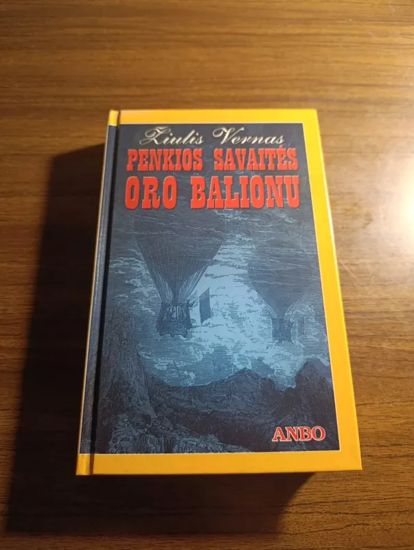 Penkios savaitės oro balionu - Žiulis Vernas, knyga 2