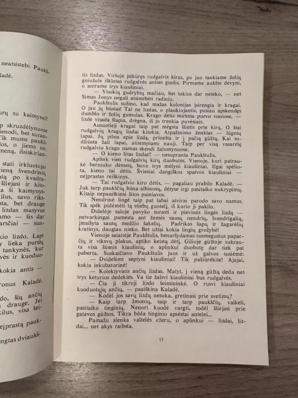 Paukštulis - ežero vaikas - Vytautas Nedzinskas, knyga 4