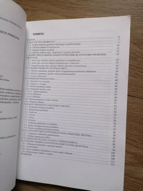 Cukrinis diabetas ir mitybos principai - Antanas Norkus, knyga 3