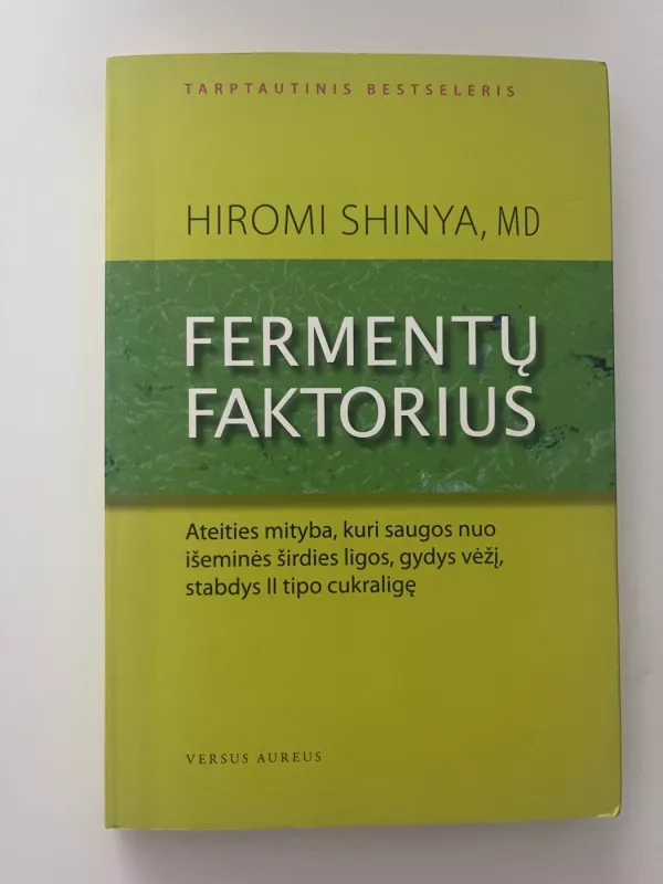 Fermentų faktorius - Shinya Hiromi, knyga 2