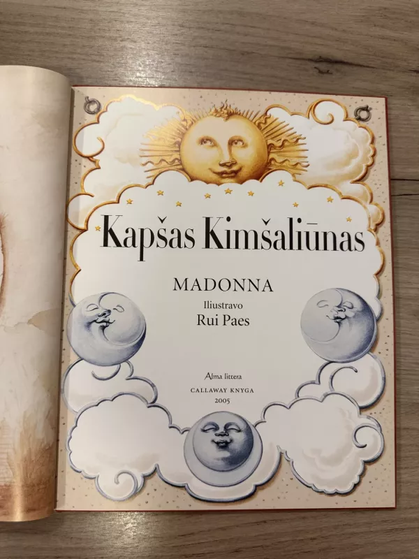 Kapšas Kimšaliūnas - Madona, knyga 3
