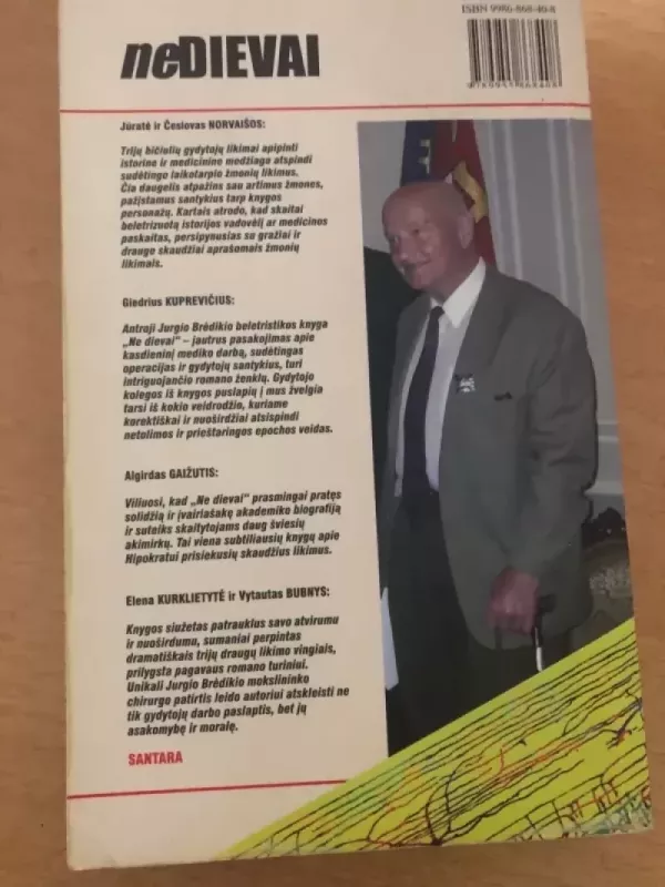 Ne dievai - Jurgis Brėdikis, knyga 3