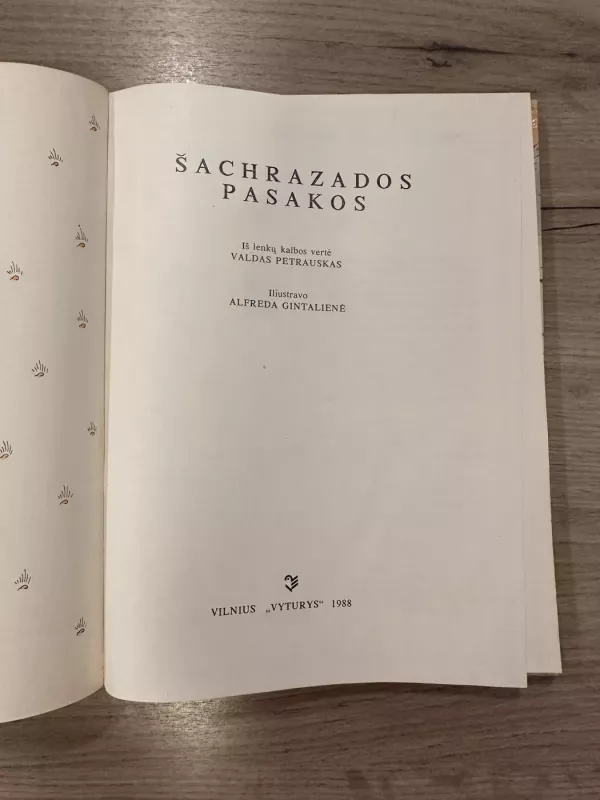 Šachrazados pasakos - Valdas Petrauskas, knyga 3