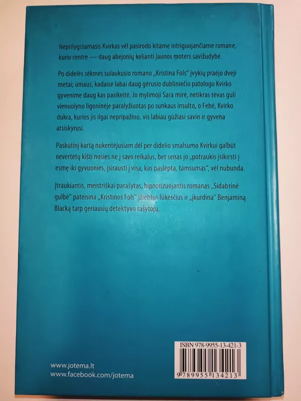 Sidabrinė gulbė - Benjamin Black, knyga 3