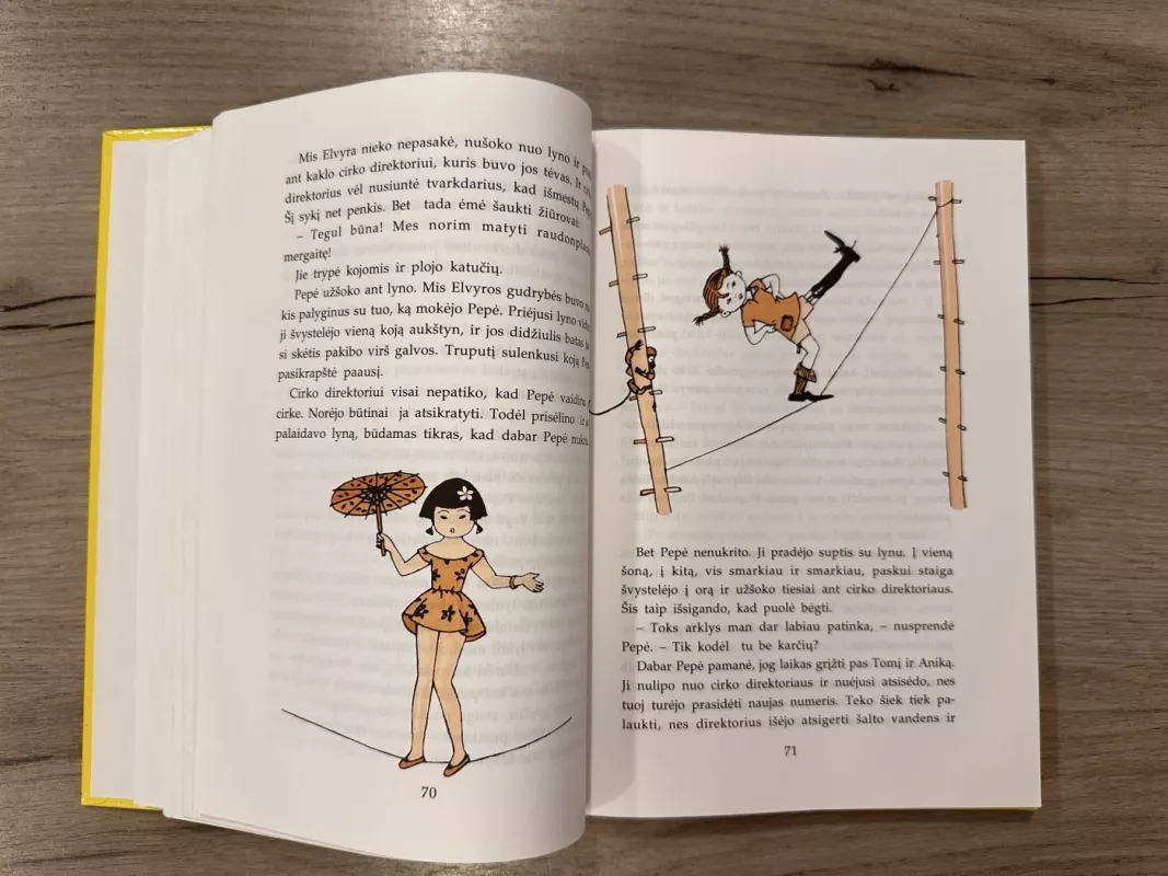 Pepė Ilgakojinė - Astrid Lindgren, knyga 4