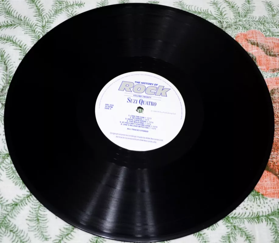 THE HISTORY OF ROCK - T.REX,SWEET,SUZI QUATRO,GARY GLITTER., plokštelė 2