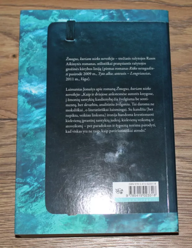 Žmogus, kuriam nieko nereikėjo - Rasa Aškinytė, knyga 3