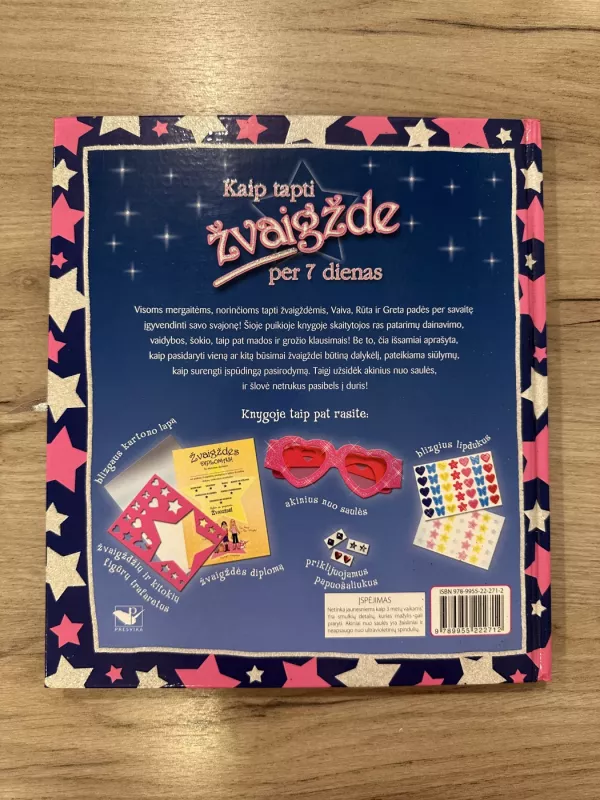 Kaip tapti žvaigžde per 7 dienas - Lesley Rees, knyga 6