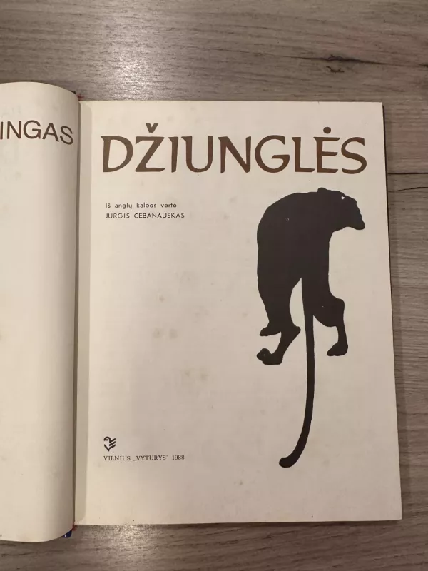 Džiunglės - Radjardas Kiplingas, knyga 3