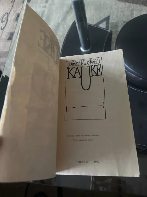 Įdomiausioji kaukė Lietuvių satyra ir humoras - Vytautė Žilinskaitė, knyga 5