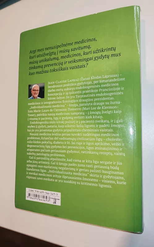 INDIVIDUALIZUOTA MEDICINA ENDOBIOGENIKA - Dr.Jean-Claude Lapraz, knyga 3