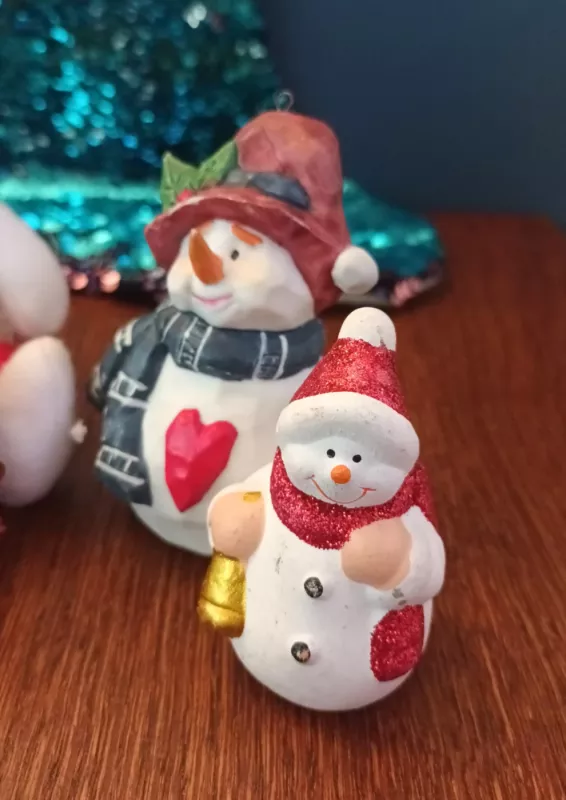 Kalėdinės dekoracijos 7vnt. - , namai ir interjeras 3