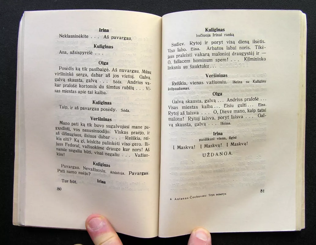 Trys seserys - Antonas Čechovas, knyga 4