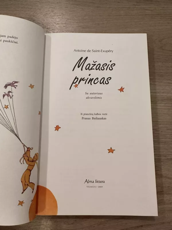 Mažasis princas - Antoine de Saint-Exupéry, knyga 3