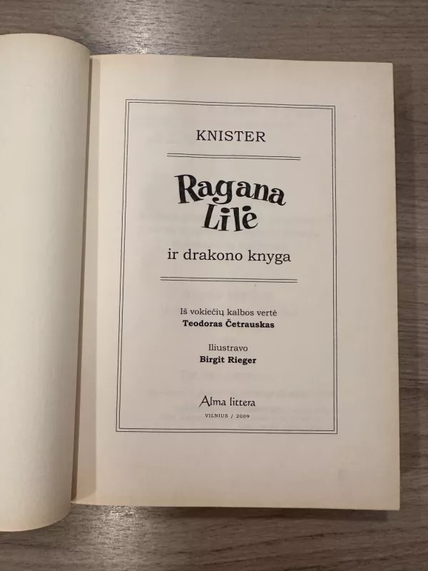 Ragana Lilė ir drakono knyga - Autorių Kolektyvas, knyga 3