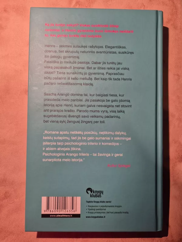 Tiesa ir kitas melas - Sascha Arango, knyga 3