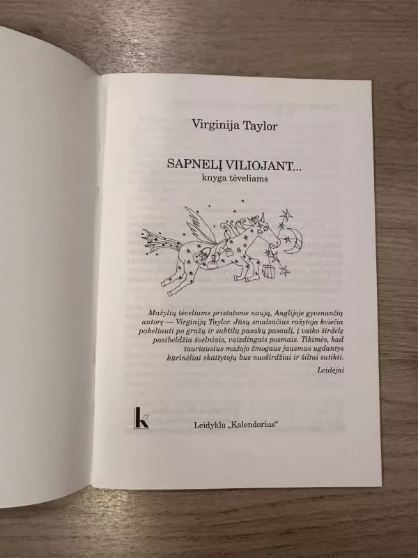 Sapnelį viliojant... - Virginija Taylor, knyga 3