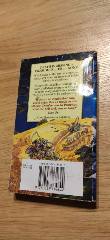 Reaper Man - Terry Pratchett, knyga 3