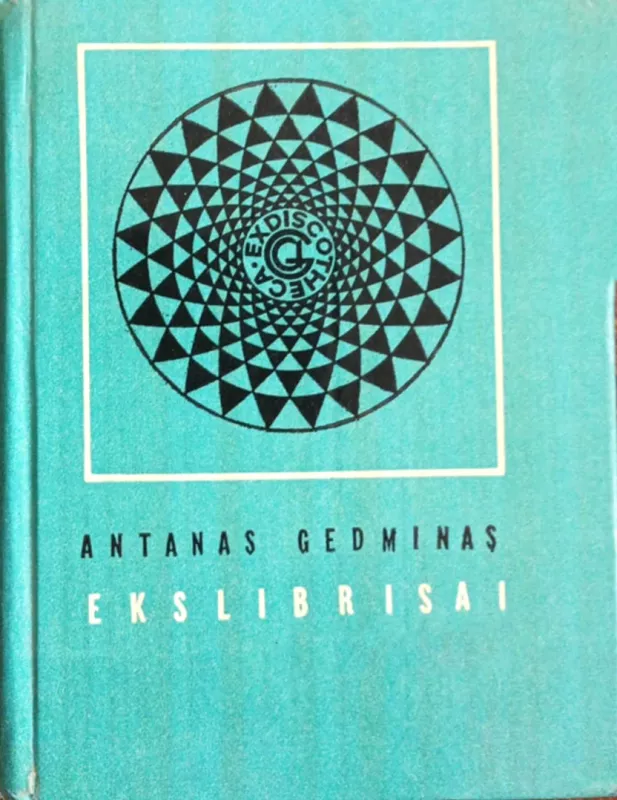 Ekslibrisai - Antanas Gedminas, knyga 2