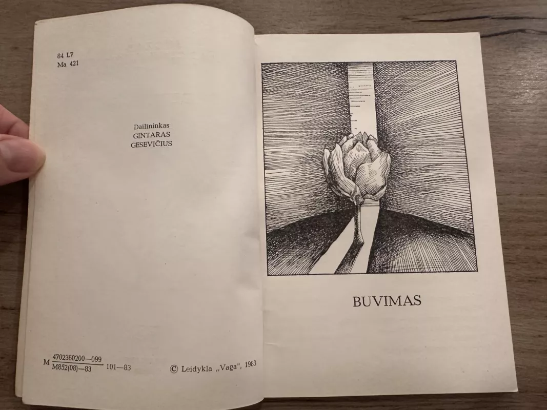 Buvimas - Juozas Marcinkevičius, knyga 3