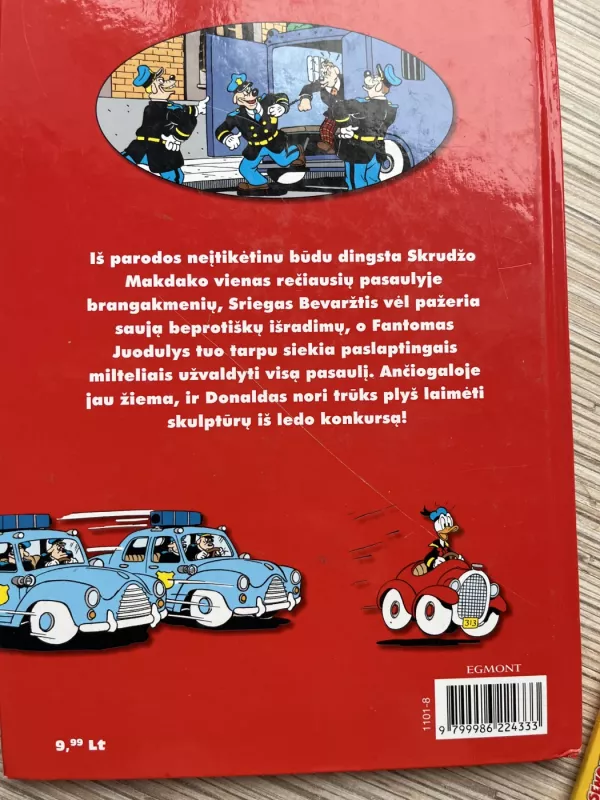 Neįmanomas nusikaltimas ir dieviška galia. Donaldas ir kiti - Walt Disney, knyga 5