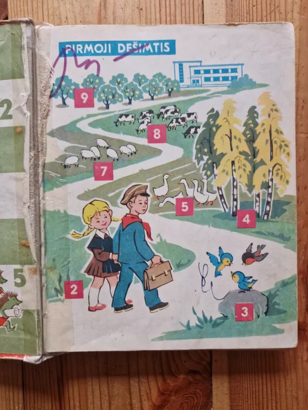 Matematika  I klasei - B. Balčytis, knyga 3