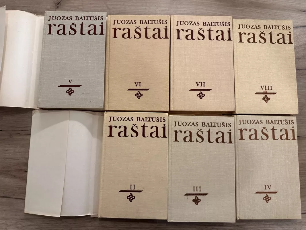 Raštai II-VIII tomai - Juozas Baltušis, knyga 4