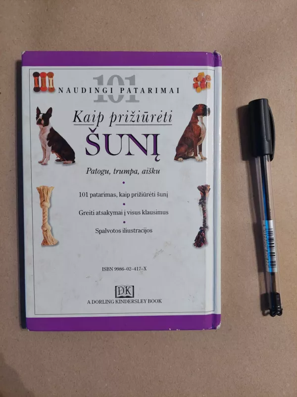 Kaip prižiūrėti šunį. 101 naudingi patarimai. - Bruce Fogle, knyga 3