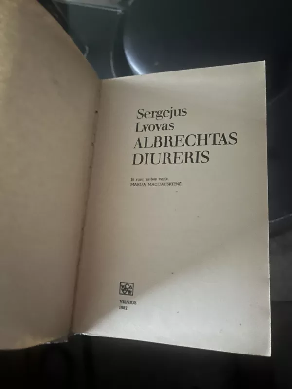 Albrechtas Diureris - Sergejus Lvovas, knyga 3