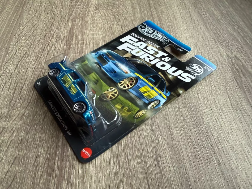 Mitsubishi Lancer Evolution VII Fast & Furious Hot Wheels - , namai ir interjeras 4