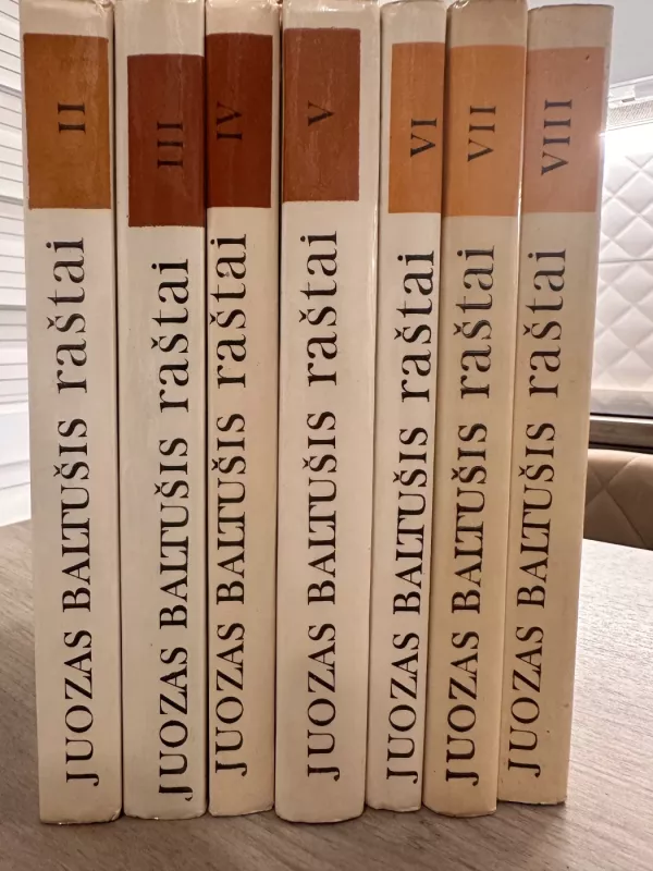 Raštai II-VIII tomai - Juozas Baltušis, knyga 2