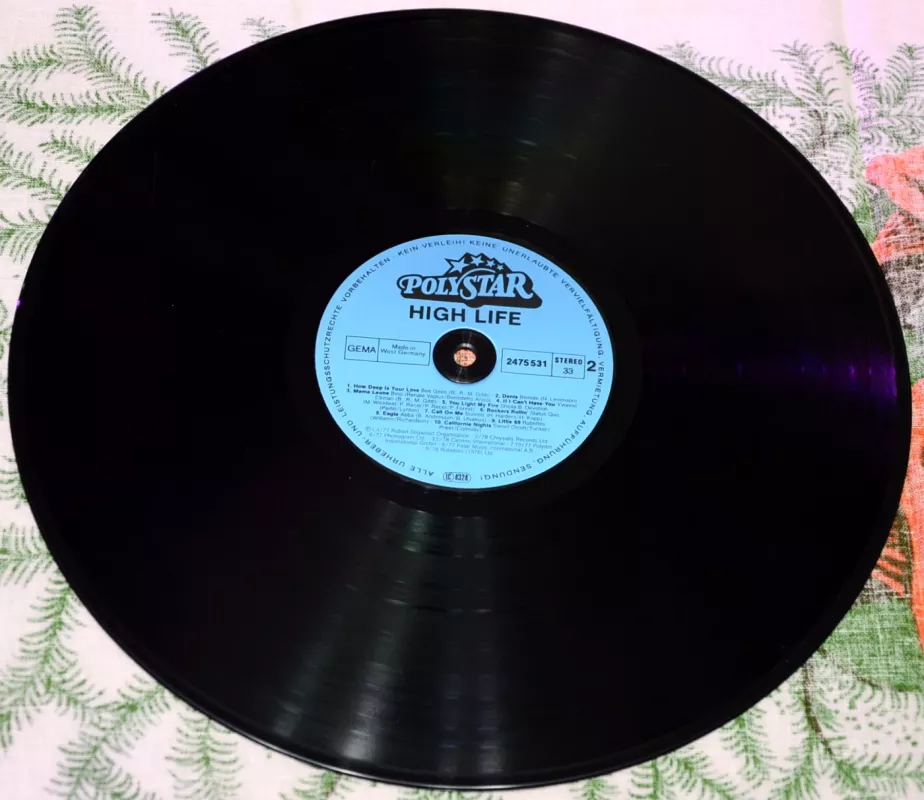 high hife -20 original top hits. - Autorių  grupė., plokštelė 4