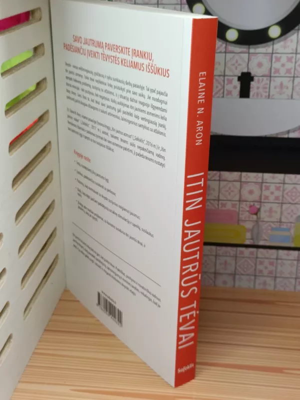 Itin jautrus tevai - N. Aron Elaine, knyga 3