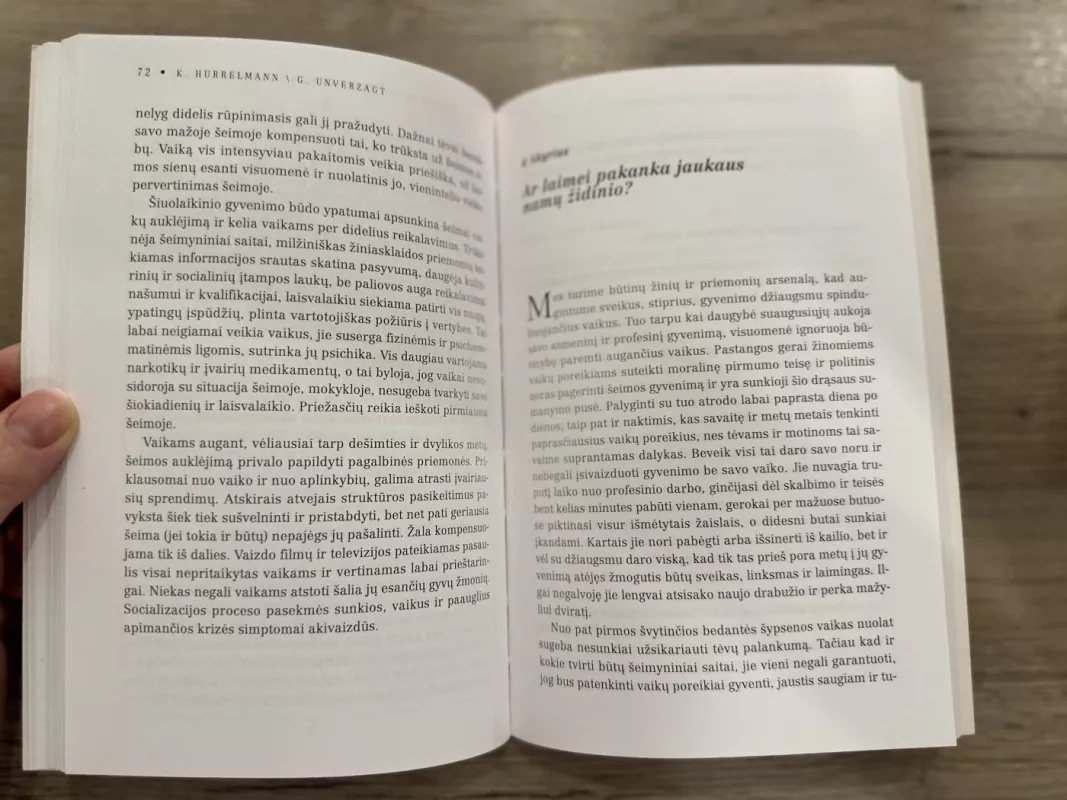 Kaip išugdyti stiprius vaikus - Klaus Hurrelmann, Gerlinde  Unverzagt, knyga 5