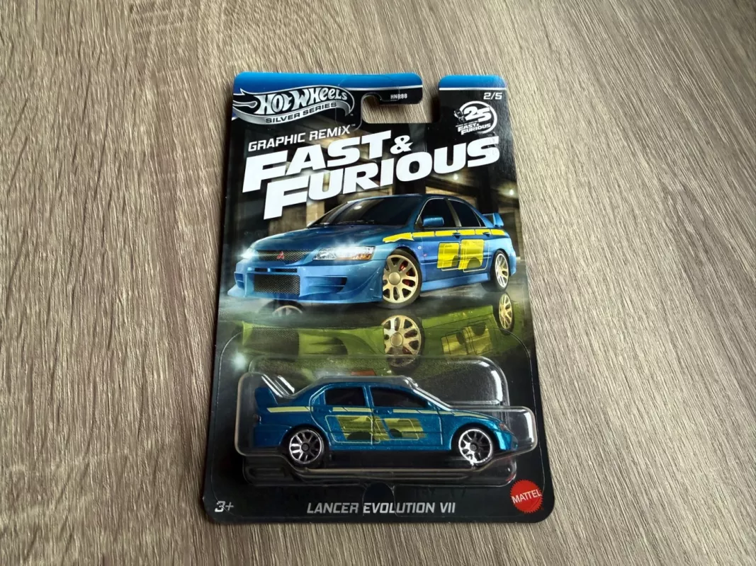 Mitsubishi Lancer Evolution VII Fast & Furious Hot Wheels - , namai ir interjeras 2