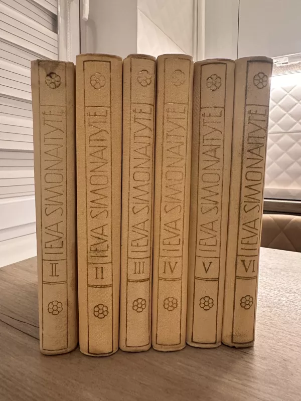 Raštai 1-6 tomai - Ieva Simonaitytė, knyga 4