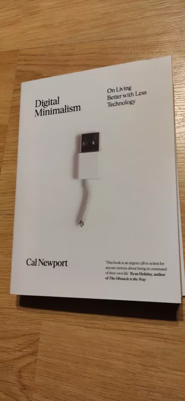 Digital Minimalism - Cal Newport, knyga 2
