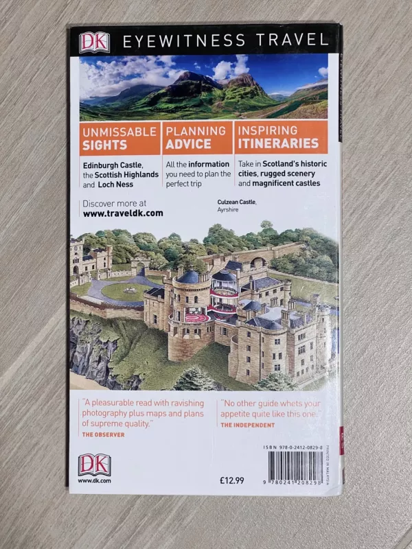 DK Eyewitness Travel Scotland - Juliet Clough, Keith  Davidson, Sandie  Randall, Alastair  Scott, knyga 3