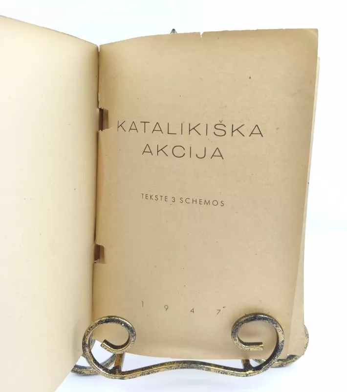 Katalikiška akcija 1947m. - Aautorių kolektyvas, knyga 3
