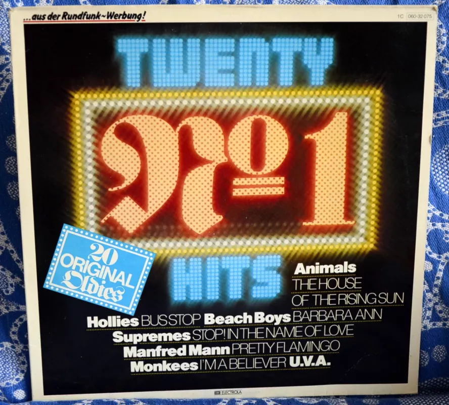 TWENTY N*1  HITS - Autorių grupė., plokštelė 2